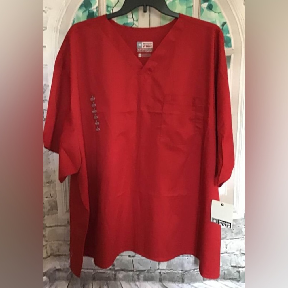 Srubs Size 5X Shirt Durable Stretch NEW UNISEX
Medical Uniform
